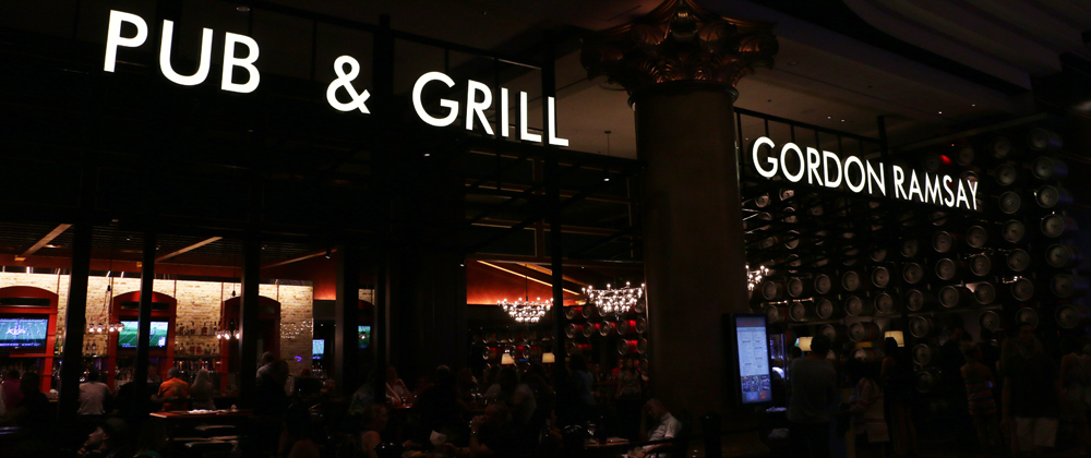 Cocktails at Gordon Ramsay’s Pub & Grill