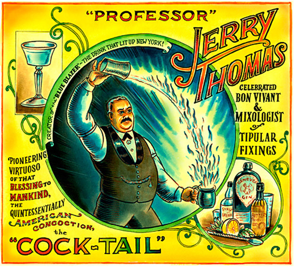 Jerry Thomas' Blue Blazer Cocktail