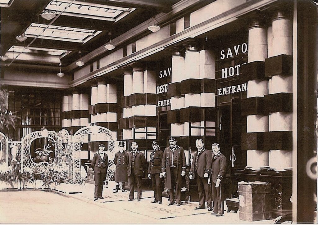 The Savoy Entrance 1904