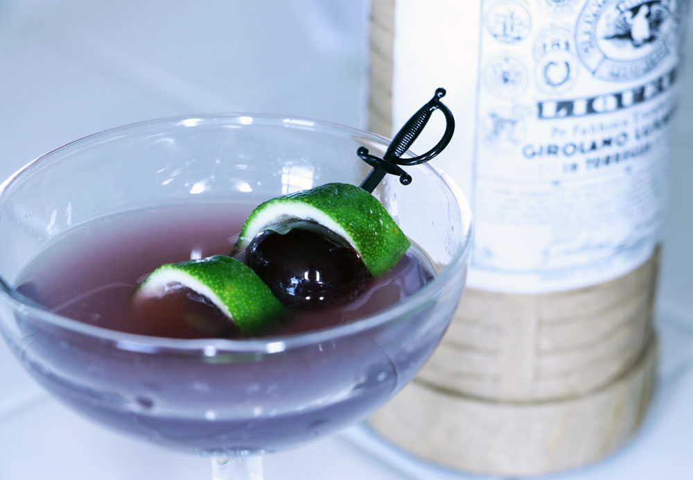 The Blue Devil Cocktail - Alcohol Infusions Stage