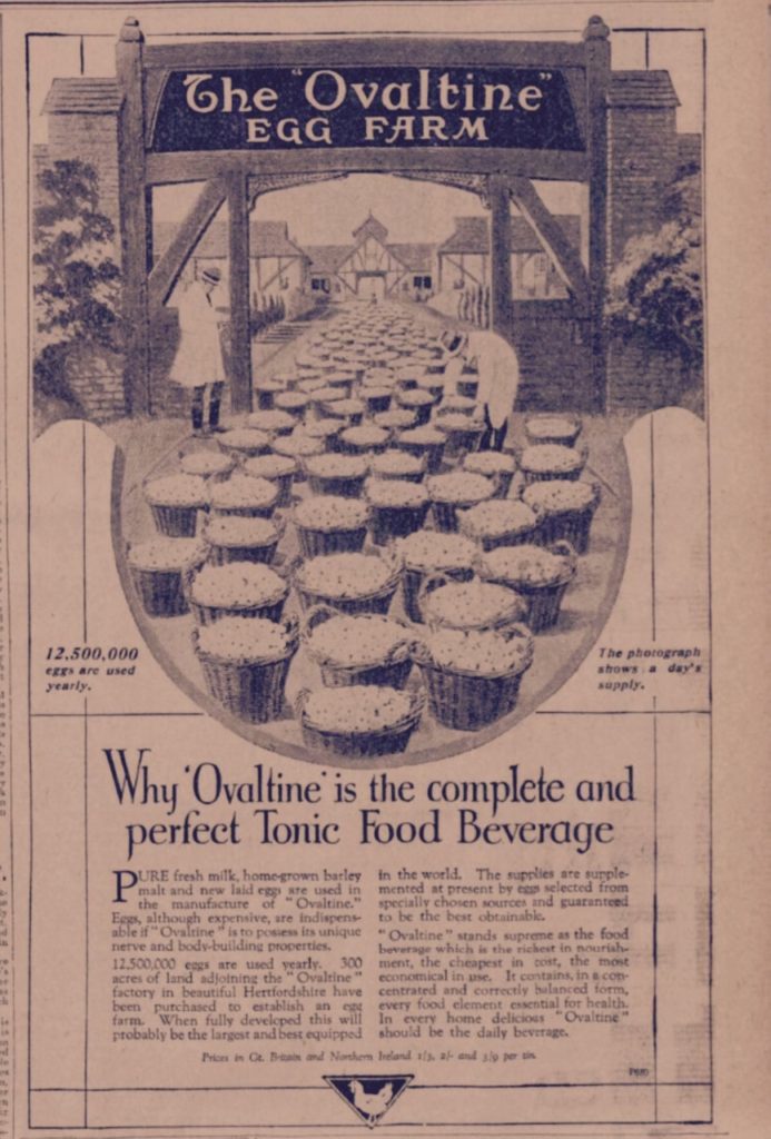 1930's Ovaltine Advertisment