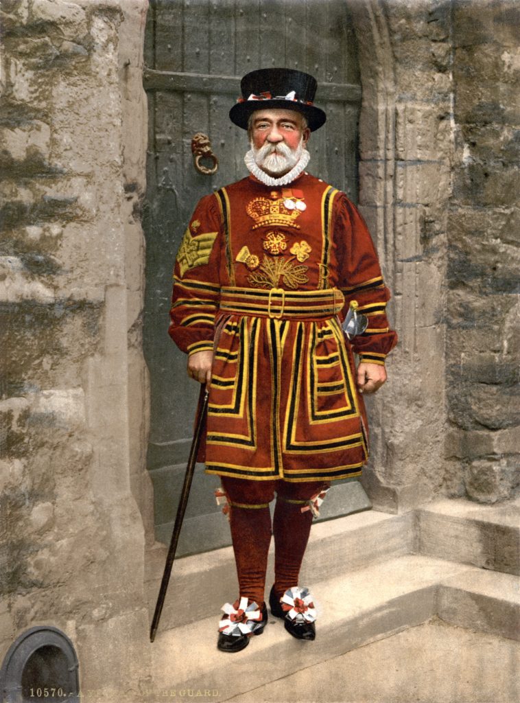 Beefeater or Yeoman Warder circa 1890