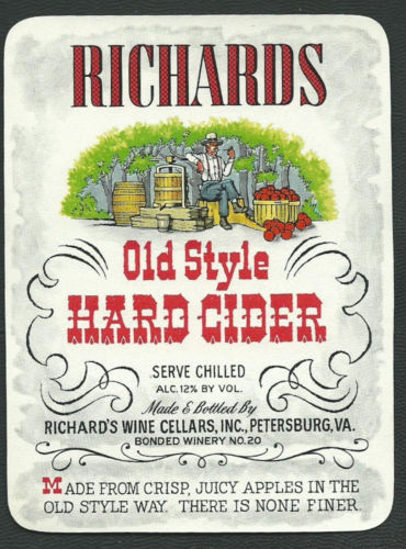 Hard Cider Label