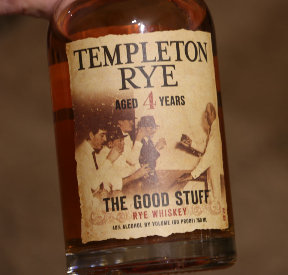 Templeton Rye Whiskey