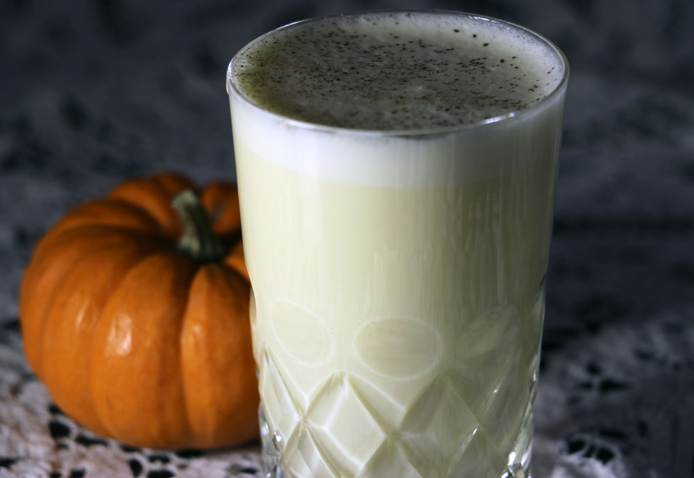 Pumpkin Eggnog Latte Cocktail